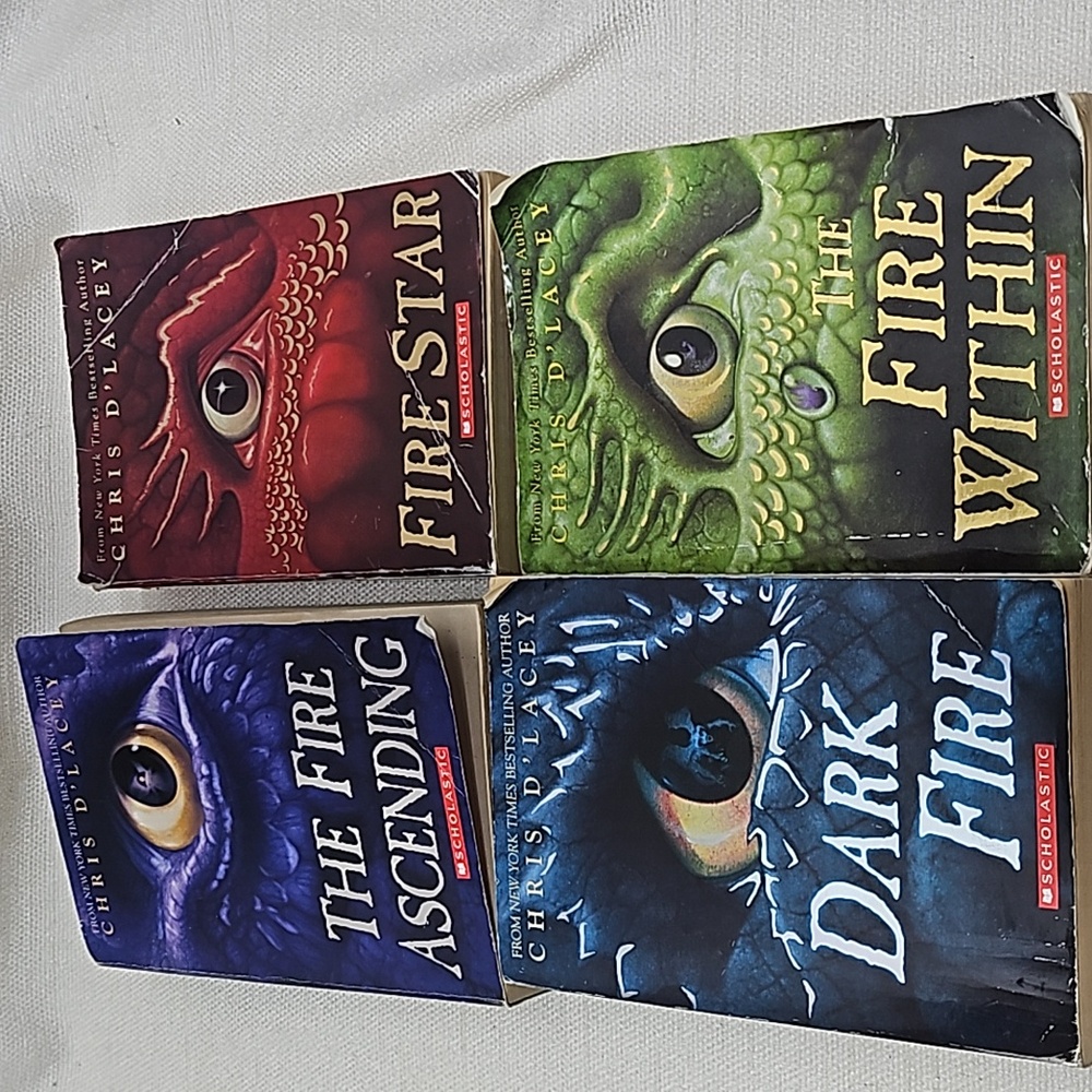 The Last Dragon Series, Chris D'Lacey Fire Series Book 1,3,5 and 7 - Picture 15 of 15